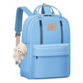 thumbnail image 1 of Mochila GAXOS, bonita para la escuela, estética, monedero azul para mujer, 1 of 6