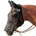 Cashel Quiet Ride Average Horse Sized Fly Mask with Long Nose