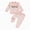 H154-Red, variant on TOWED22 Toddler Baby Girl Fall Winter Clothes 2pcs Set Long Sleeve Crewneck Sweatshirt and Pants Cute Print Outfits Clothing(Red,18-24 M)