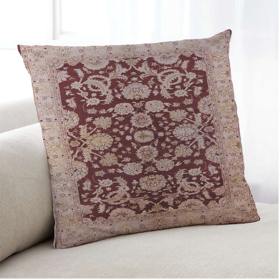 Ahgly Company Indoor Square Mid-Century Modern Throw Pillow, 18 inch by 18 inch