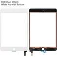 thumbnail image 7 of Screen Replacement for iPad Mini 4 7.9" A1538 A1550 Touch Screen Digitizer Glass Lens Panel Replacement Parts Kits with Tempered Glass +Free Tools(Without Home Button,LCD not Include). (White), 7 of 7