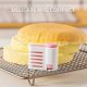 thumbnail image 4 of Layer Cake Slicer, 4 Pieces Adjustable 5 Layer Cake Cutter Cake Cutting Aid Cut Fixer Tools For Cake Floors, 4 of 4