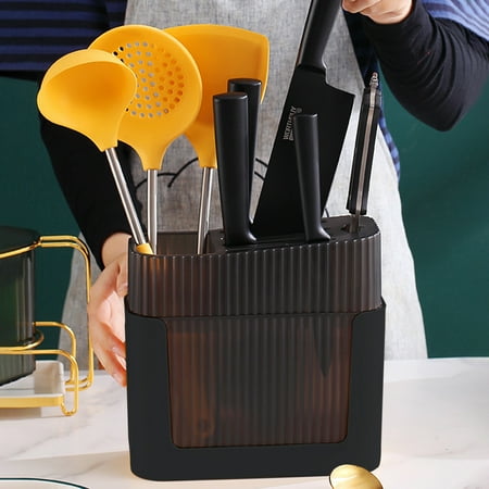 

Ovzne Storage Storage Knife Holder Kitchen Cutlery Storage Rack Knife Organizer Modern Knife Storage Kitchen Utensil Shelving Knife Holder For Kitchen Storage
