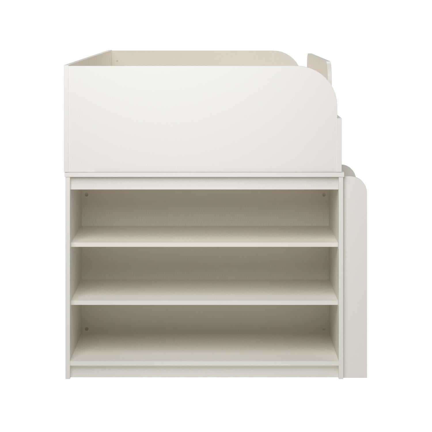 Ameriwood Home Elements Loft Bed With 2 Bookcases Dark Cherry Ameriwood Home Elements Loft Bed With 2 Bookcases Dark Cherry Com