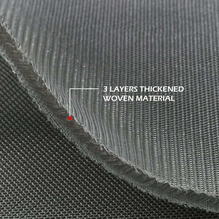 3D Air Sandwich Mesh Fabric Spacer Fabric Polyester Material for Automotive  & Household Seat Cover Gray 56 x 90 