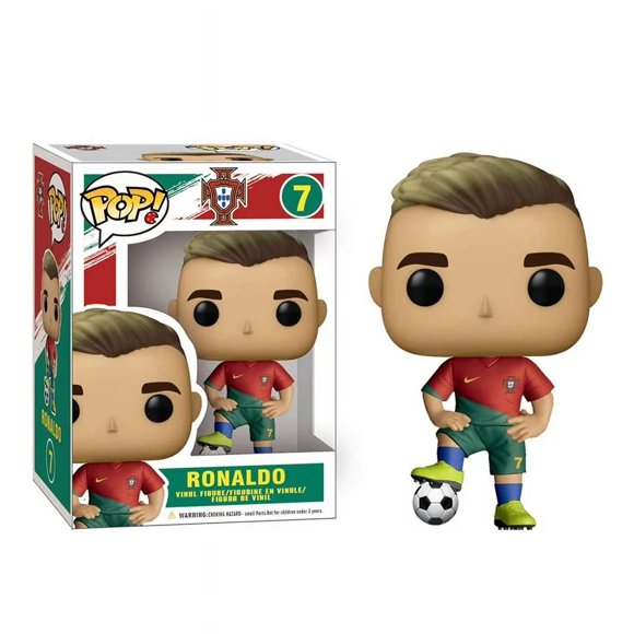 Pop Lionel Messi #10 MBAPPE #7 Cristiano Ronaldo #7 Football Stars Decoration Action Figure Collection Model Birthday Toys Gifts ZR