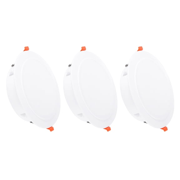 Uxcell 3 pack 6.5" Spring Ceiling Cover Plate Suitable for 4.9-6.1" Round Hole, White