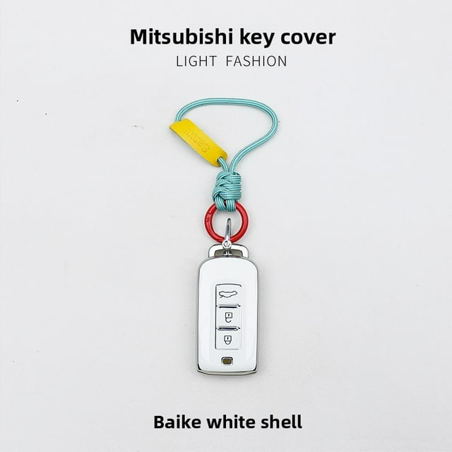 Car Key Fob Cover Case Protector For Mitsubishi Outlander Key Fob Cover Eclipse Cross Pajero ASX Lancer