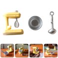 thumbnail image 3 of 2pcs Vivid Mini Mixer Toy Kitchen Mixer Model Play House Toy Mini Kitchen Decor, 3 of 8