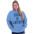 thumbnail image 3 of Funny Beach Lover Sea You Ocean Vibes Hoodie Sweatshirt Women Men Brisco Brands X, 3 of 6