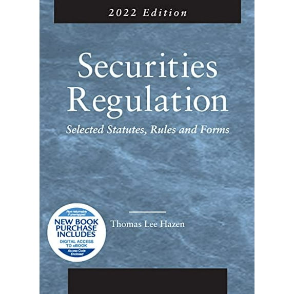 Pre-Owned Securities Regulation, Selected Statutes, Rules and Forms, 2022 Edition (Paperback) 1647088674 9781647088675