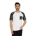 thumbnail image 1 of Inkmeso Raglan Short Sleeves T-Shirt For Men's Loose Fit Printed Casual Tee W/ Patch Pocket, 1 of 7