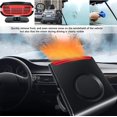 thumbnail image 5 of Calentador portátil para coche de 12 V, calentador automático 2 en 1/purificación de aromaterapia, desempañador de parabrisas de coche, desempañador de descongelación, 5 of 5