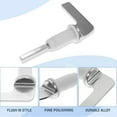 thumbnail image 6 of Zinc Alloy Toilet Flush Handle Toilet Handle Replacement Flush Lever Repair Replace Tank Flushers Handle Easy to Install, 6 of 7