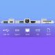 thumbnail image 2 of Estación de acoplamiento USB3.0 Expansion Dock Hub compatible con HDMI para Surface Pro X/9/8, 2 of 7
