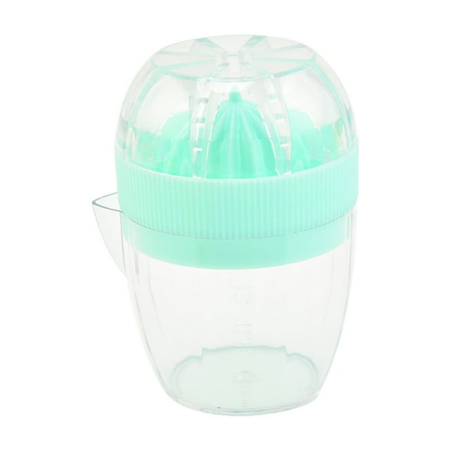 Oleegame 1PC Manual Juicer Lemon Juicer Plastic Portable Fruit Squeezer Orange Squeezer Household Green