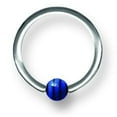 thumbnail image 2 of SGSS Captive w UV Sensitive Racer Stripe Acrylic Ball 14G (1.6mm) 7/16 Stainless Steel, 2 of 2