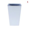thumbnail image 2 of Brick Pattern Flowerpot Imitation Metal Plastic Flower Pot Square And Tall Type for Gardening Potted Plants New, 2 of 6