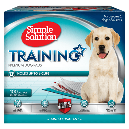 Simple Solution 100-Pack Original Dog Training Pads