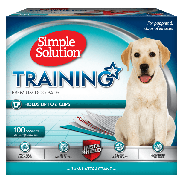 Simple Solution Training Puppy Pads 6 Layer Dog Pee Pads