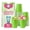 Green, variant on AOBAIWO Disposable Paper Cups, 60pcs Colour Paper Cups For DIY Wedding Party Picnic BBQ Travel and Event 8OZ