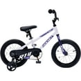 thumbnail image 6 of RoyalBaby Rocket 16" Inch Bicycle with Training Wheels for Toddlers, Unisex, Ages 3-4 Years, White, 6 of 8