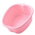 thumbnail image 1 of Large foot bath spa bowl plastic pedicure bowl massage foot bath for pedicure, detoxification and massage, perfect for soaking your feet, toe nails and ankles to relieve fatigue, 1 of 4