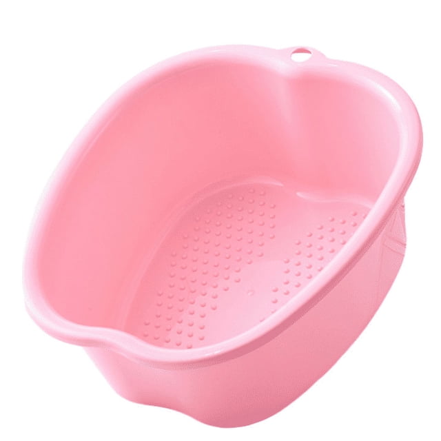Large foot bath spa bowl plastic pedicure bowl massage foot bath for pedicure, detoxification and massage, perfect for soaking your feet, toe nails and ankles to relieve fatigue