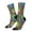 2 Black-2, variant on Cactus In Pots Print Adult Socks for Men & Women,Calf Socks, Ankle Socks,Boots Socks,Breathable Casual Sock,Unisex Crew Socks