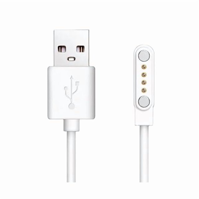 xixishop Compatible for OVV Kids Smart Watch Charger, Magnetic USB Replacement Charging Cable Compatible with OVV Kids Smart Watch (White)
