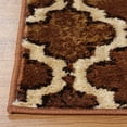 thumbnail image 3 of Superior Viking Trellis Indoor Large Area Rug, 3' x 5', Brown, 3 of 8