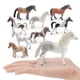 thumbnail image 2 of Juego de figuras Wild Horse, 8 piezas, realistas, de PVC, árabes y galesas para niños, 2 of 3
