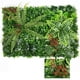 thumbnail image 1 of Xihbxyly Pared de Plantas Verdes Artificiales, Setos de Boj de Polietileno Realistas, Césped de Plástico Lavable, Decoración Versátil para El Hogar, Ideal para Sala de Estar o Jardín, Tamaño 40 X 60, 1 of 4