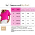thumbnail image 5 of SIEANE Women's Tops Summer Loose Fit V-Neck Lightweight Blouse, S-XXL, 5 of 5