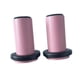 thumbnail image 5 of 2 soportes para discos de pesas que ahorran espacio, ideales para fitness en casa. Rosa, 5 of 8