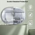 thumbnail image 3 of Fintie Clear Case for New Beats Studio Buds + (2023) / Beats Studio Buds 2021, Anti-Lost Shockproof Earbuds Protective Cover with Keychain Carabiner Support Wireless Charging, Crystal Clear, 3 of 7
