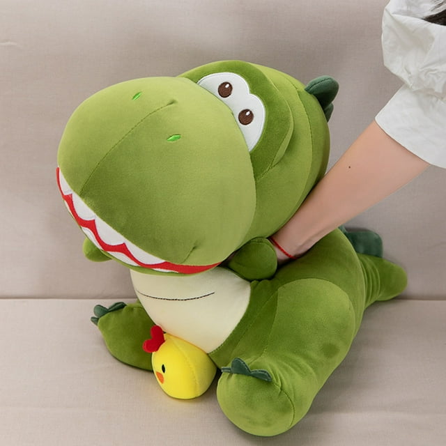 Lindos Juguetes De Peluche De Dinosaurio, Suave Dinosaurio Peluches Juguetes Muñecas Dibujos Animados Dino Felpa Abrazando Almohada Juguete Decoración Del Hogar Regalos Para