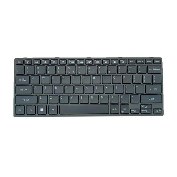 Laptop Backlit Keyboard For ACER TravelMate B3 TMB311-31 TMB311-32 / TravelMate Spin B3 TMB311R-31 TMB311RN-31 TMB311R-32 11.6' English US Black Frame New