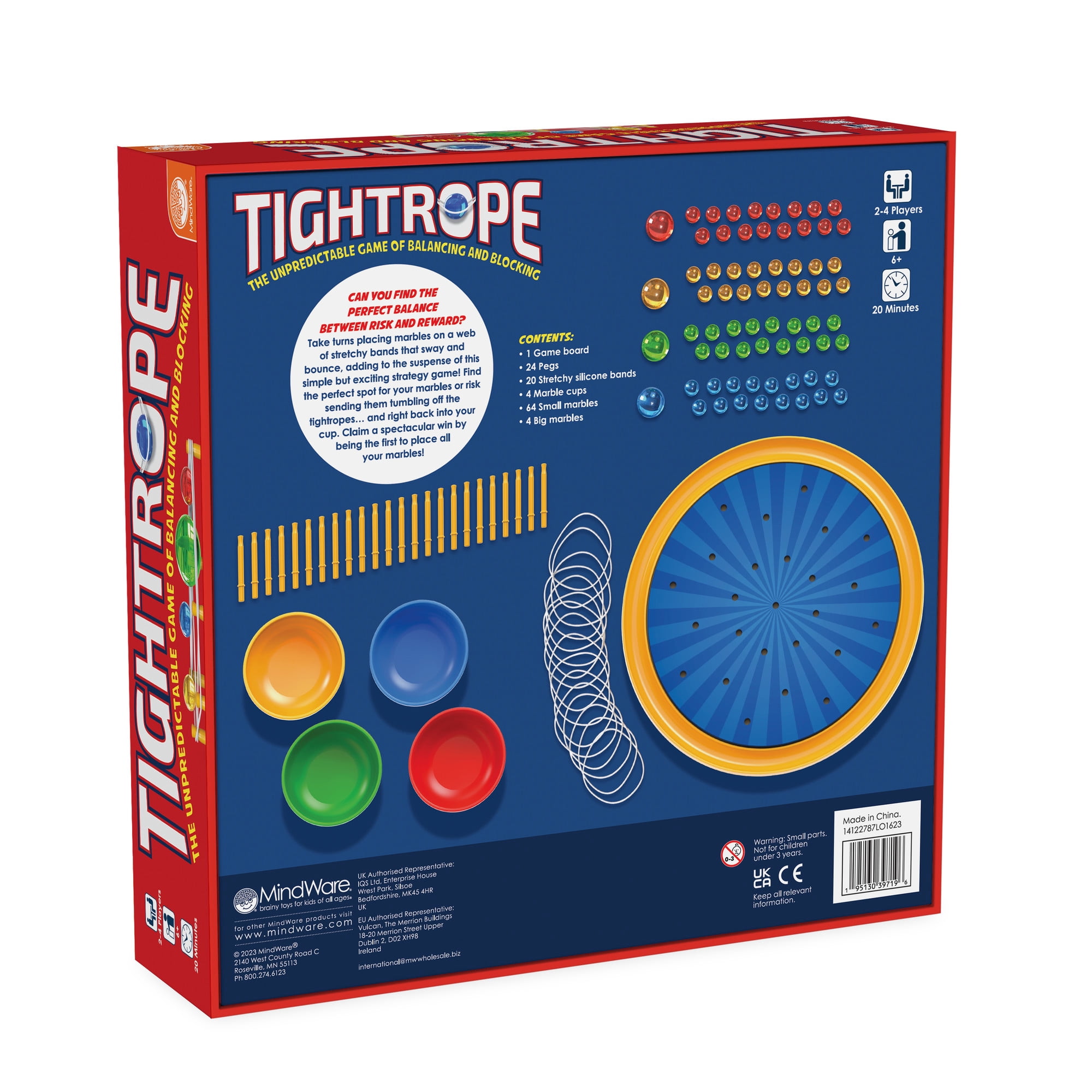 MindWare Tightrope Family Strategy Game, 2 to 5 Players