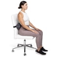 thumbnail image 3 of The Original McKenzie Lumbar Roll by OPTP – Low Back Lumbar Support for Office Chair & Car Seat Back Support Cushion. The Preferred Lumbar Pillow by Physical Therapists - Standard Density, 3 of 6