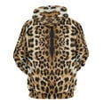 thumbnail image 3 of Leopard Print Pattern 3D Print Hoodie Men Women Autumn Thin Pullover Sweatshirt Vintage Streetwear Tops, 3 of 6