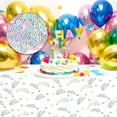 thumbnail image 3 of Happy Birthday Confetti for Table 30g Glitter Birthday Table Confetti Party Colorful Star Circle Sequins Paper for Crafts Decorations, 3 of 7