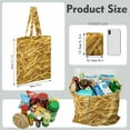 thumbnail image 2 of Funny French Fries Canvas Tote Bag – Cute Reusable Grocery Bag with Fast Food & Snack Print for Street Food Fans, Movie Nights & Fry Lovers, 2 of 7