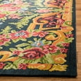 thumbnail image 2 of SAFAVIEH Classic Vintage Kyleigh Global Polyester Area Rug, Black/Rose, 5' x 8', 2 of 7