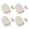 thumbnail image 2 of 4 Pcs Push To Open Catch Door Latch Kitchen Cabinet Touch Release Drawer Cupboard, 2 of 8