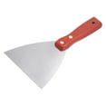 thumbnail image 4 of Unique Bargains 5' Stainless Steel Putty Knife Wooden Handle for Drywall, 4 of 7