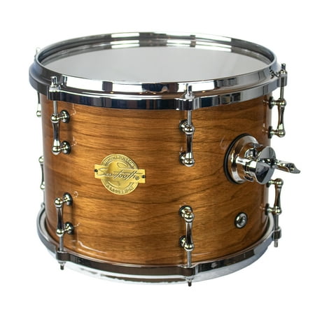 Sawtooth Hickory Series Tom Drum 12" x 9", Natural Gloss