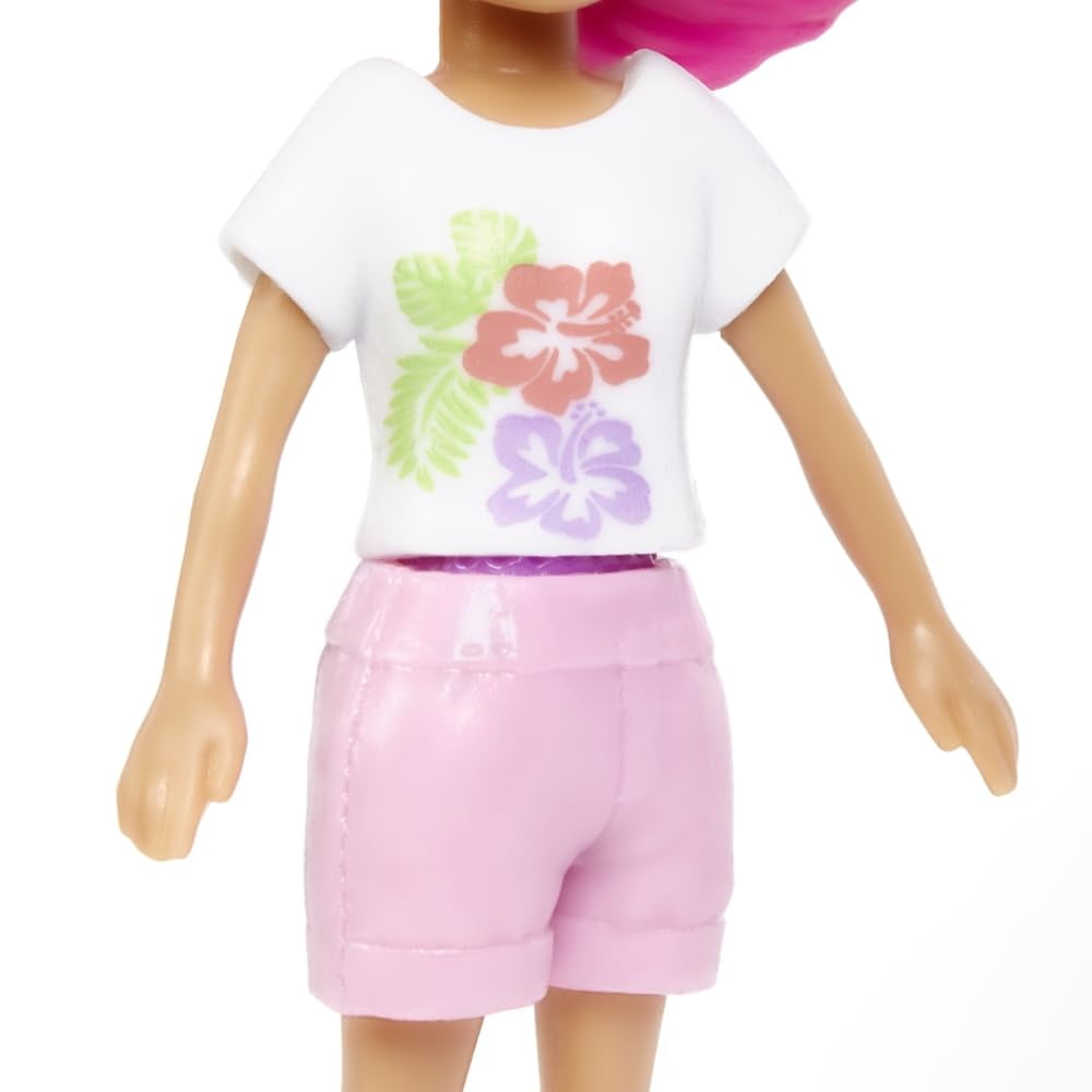 Polly Pocket Collectible Doll ~ Margot Monrovia with Bright Pink Hair