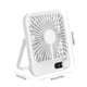 thumbnail image 3 of Ventilador USB de escritorio mini plegable de alta velocidad | Pantalla digital | Ventilador portátil recargable y silencioso sin aspas para mesa, hogar, oficina y exteriores | 17.5x14.5x4 cm, 3 of 8