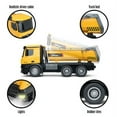 thumbnail image 2 of Top Race Remote Control Dump Truck Toy - Heavy Duty Metal & Plastic Construction Vehicle, 1:14 Scale, 7 LBS Load Capacity - RC Dump Truck for Adults Metal - Bruder Trucks, 2 of 6